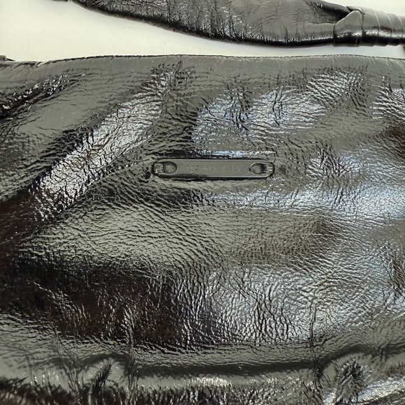 Michael Kors Black Leather Chain Shoulder Bag. - Picture 7 of 12